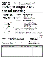 2013 Michigan Angus Assn. Annual Meeting
