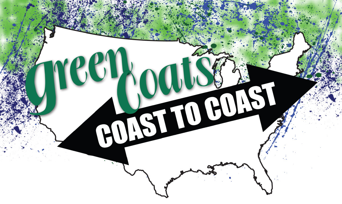 Green Coats Coast to Coast