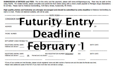 2017 Michigan Angus Futurity Show & Sale Entry Form