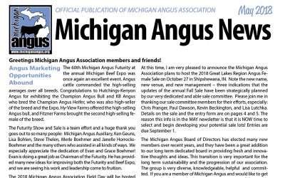 May 2018 Michigan Angus News
