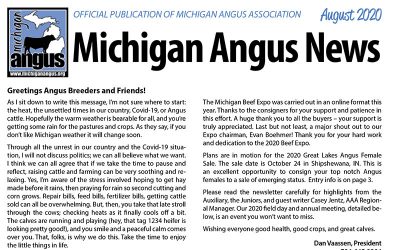 August 2020 Michigan Angus News