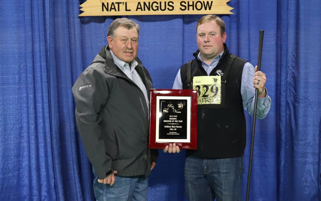 2020 North American International Livestock Exposition (NAILE) Super Point Roll of Victory (ROV) Angus Show