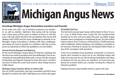 February 2021 Michigan Angus News