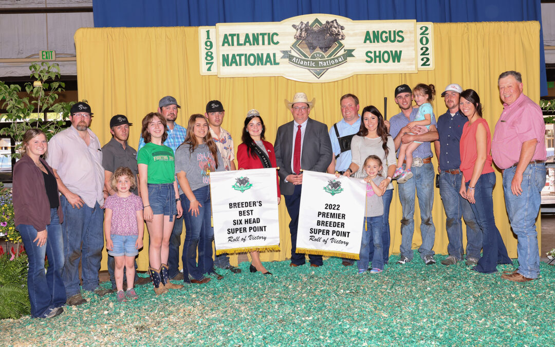 2022 Atlantic National Super Point Roll of Victory (ROV) Angus Show