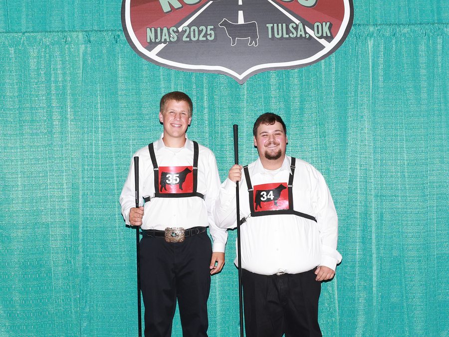2025 National Junior Angus Showmanship Contest, held in conjunction with the National Junior Angus Show (NJAS)