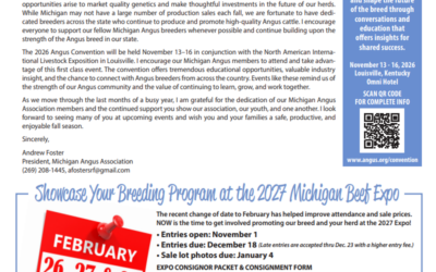 October 2026 Michigan Angus News